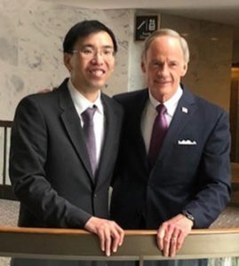 Feng Jiao and Tom Carper