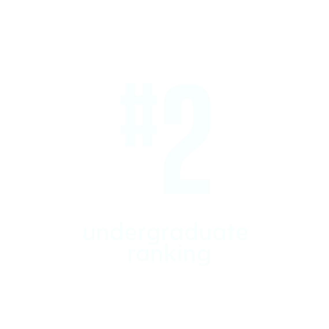 #2 in undergraduate chemical engineering programs