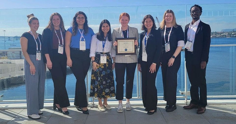 UD Chapter of AIChE Receives Outstanding Student Chapter Award